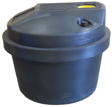 30 Gal Aquarius Tapered Chemical Feed Tank - LPE 1.9 - 5/16